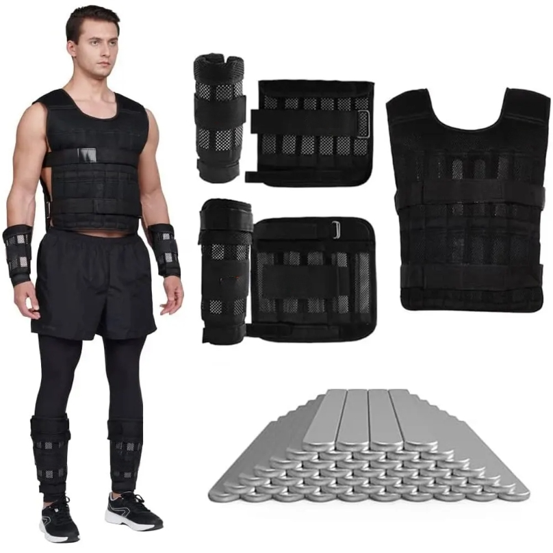 Crossfit Weight Vest - Tuta da allenamento con peso regolabile
