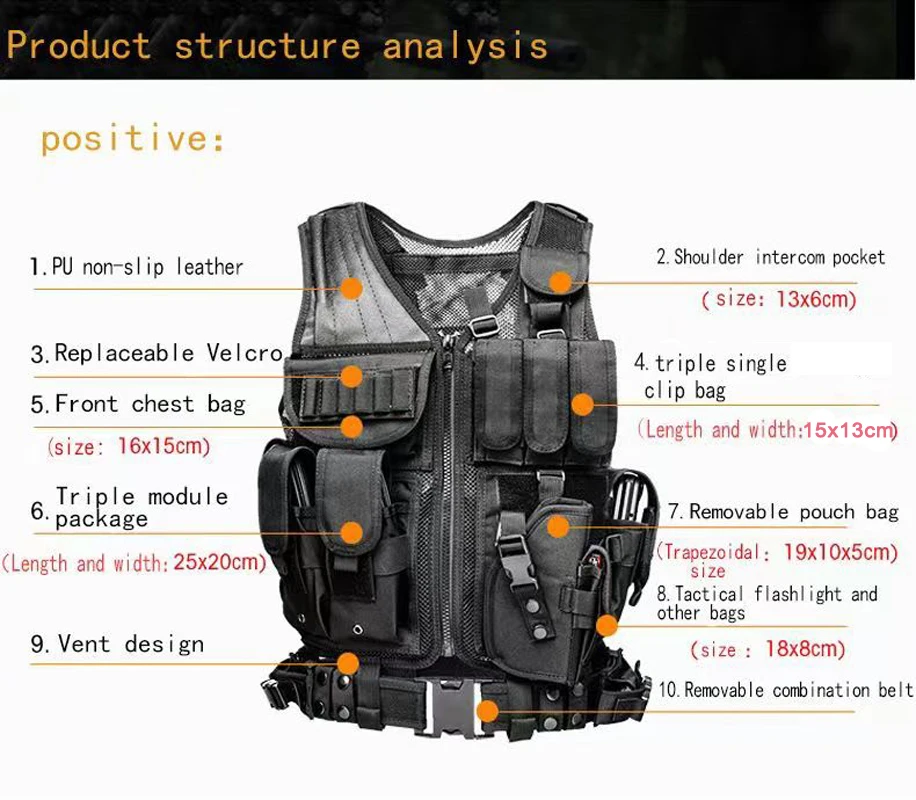 Gilet Tattico Molle Regolabile - Crossfit Weight Vest recensione e prezzo