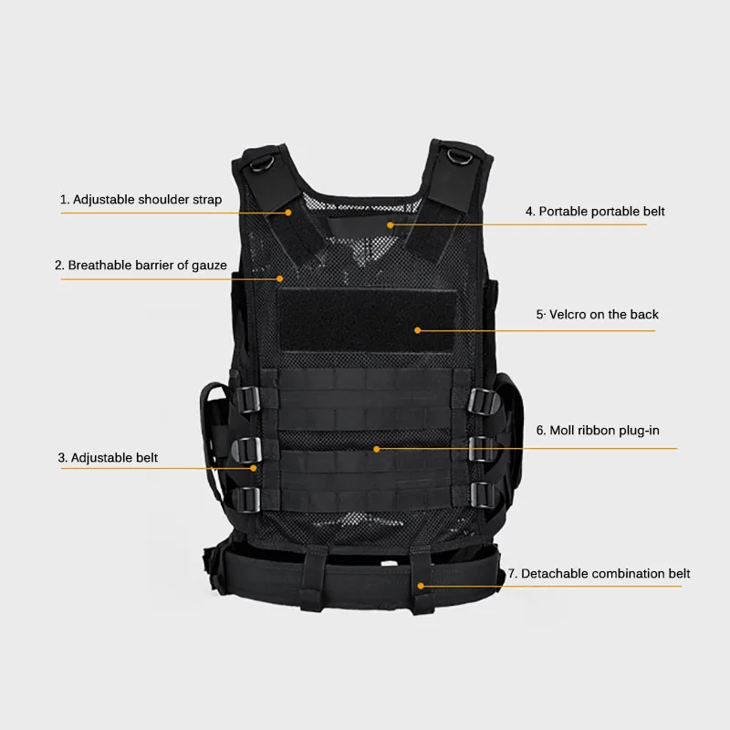 Gilet Tattico Molle Regolabile - Crossfit Weight Vest recensione e prezzo